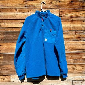 Topo Designs Mountain Fleece Pullover Sweater XL